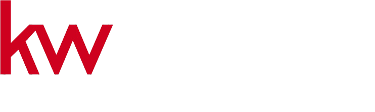 kw logotip white